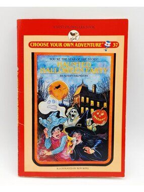 Haunted Halloween Party ( Choose Your Own adventure # 37) by Susan Saunders